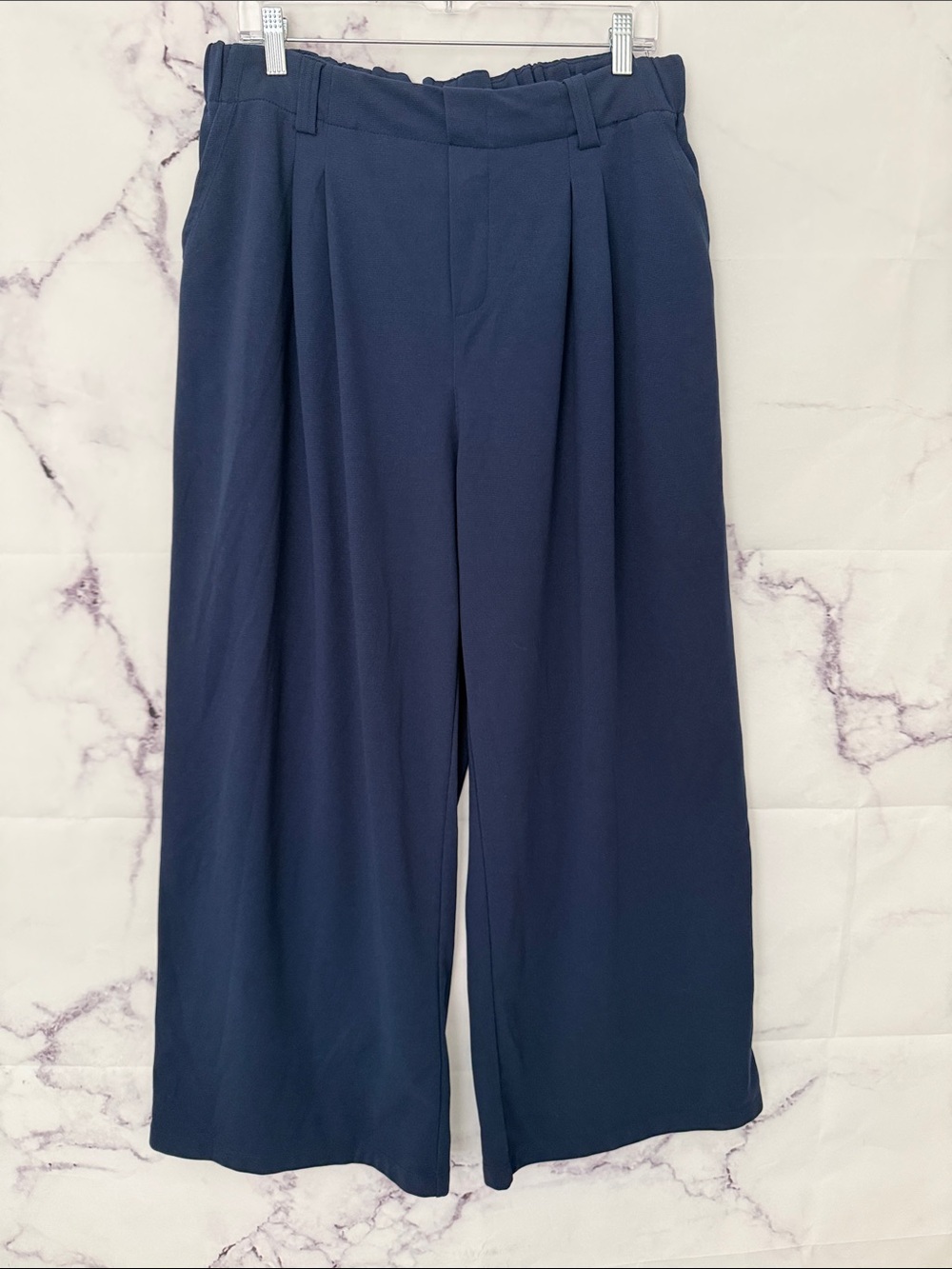 Halara Blue wide leg pants size large